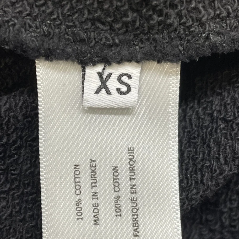 Proenza Schouler Oversized Women's Hoodie Drawstring Pullover Size XS Black